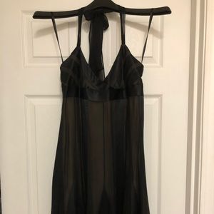 BCBG Halter Flare Dress